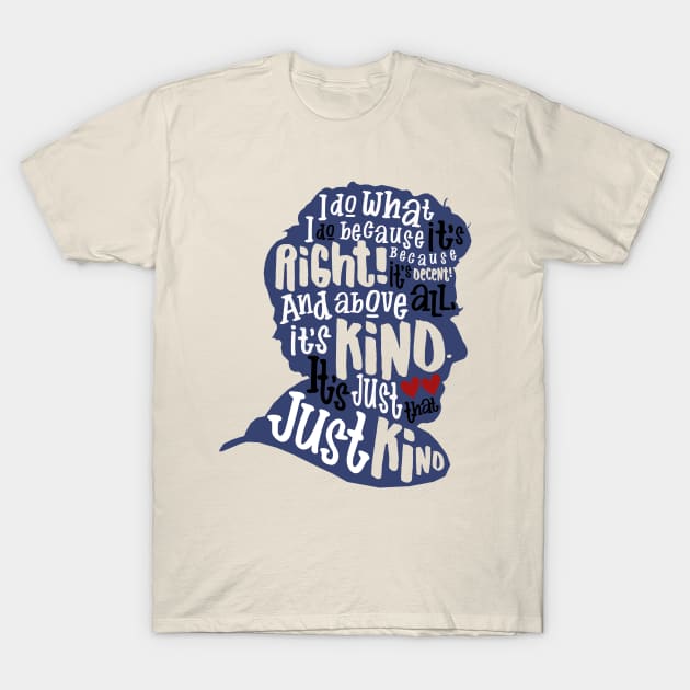 Twelfth Doctor- Kindness T-Shirt by galetea